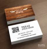 Images of Restaurant Business Card Design
