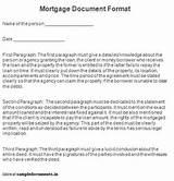 Mortgage Documents Pictures