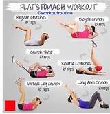 Flat Stomach Home Workouts Pictures