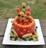 Birthday Fruit Cake Recipe