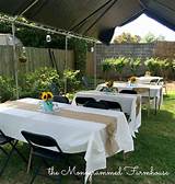 Decorating Ideas For Party Tables Pictures