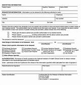 Sample Medical Records Request Form Photos