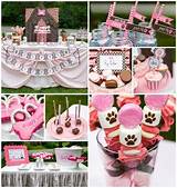 Dog Paw Print Party Supplies Pictures