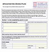 After School Application Template Images