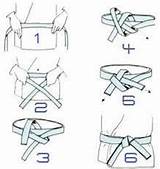 Pictures of How To Tie A Taekwondo Belt