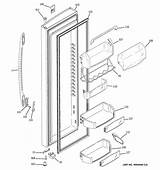 Pictures of General Electric Profile Refrigerator Parts