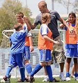 David Beckham Soccer School Images