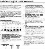 Chamberlain Clicker Universal Keyless Entry Manual Images