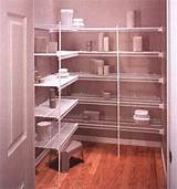 Wire Shelving Pantry Closet Images