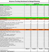 Home Finance Excel Sheet Pictures