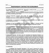 Images of Printable Contracts For Contractors