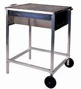 Pictures of Small Stainless Steel Charcoal Grill