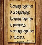Images of Working Together Inspirational Quotes