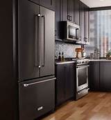 Photos of Black Appliances With Stainless Steel Refrigerator