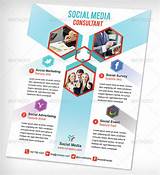 Pictures of Social Media Marketing Flyer