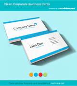 Photos of Business Cards Format