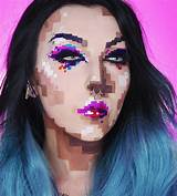 Pictures of Pixel Makeup