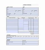 Images of Contractor Work Contract Template
