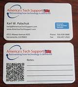 Business Card With Extension Number