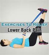 Exercises Lower Back Pain Photos