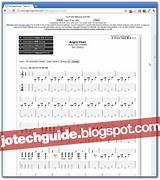 Guitar Pro 6 Tab Pictures