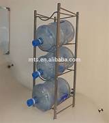 How To Make A 5 Gallon Water Bottle Rack