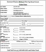 Images of Yearbook Business Ad Order Form