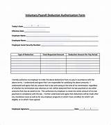 Employee Payroll Forms Template