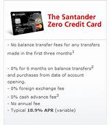 Santander Credit Card No Balance Transfer Fee Images
