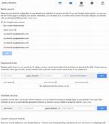 Does Google Host Domains