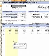 Commercial Loan Amortization Schedule E Cel Images