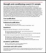 Strength And Conditioning Coach Job Description