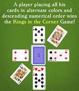 Kings Corner The Card Game Pictures