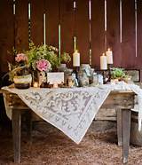Images of Wood Table Decorations