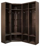 Wood Storage Locker Mudroom Photos