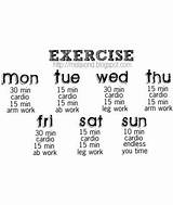 Exercise Plan Everyday