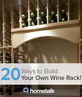 How To Build Your Own Wine Rack Pictures