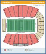 Vanderbilt Football Stadium Seating Chart Photos