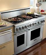 Photos of Gas Stovetop And Electric Oven