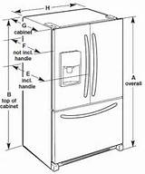 Photos of What Is Counter Depth Refrigerator Measurement