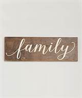 Photos of Family Wood Signs
