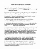 Images of Independent Contractor Agreement Colorado