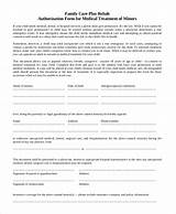 Authorization To Release Medical Information To Family Template Pictures