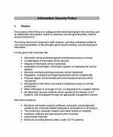 Pictures of Information Security Policy