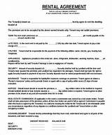 Pictures of Nc Residential Lease Agreement Template