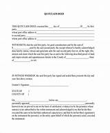 Free Printable Quick Claim Deed Images