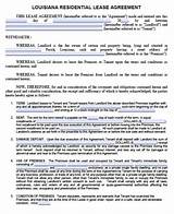 Images of Free Standard Residential Lease Agreement