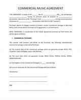 Images of Commercial Photography License Agreement Template
