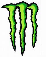 Images of Monster Logo Sticker