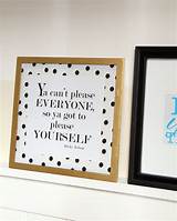 Pictures of How To Frame A Quote
